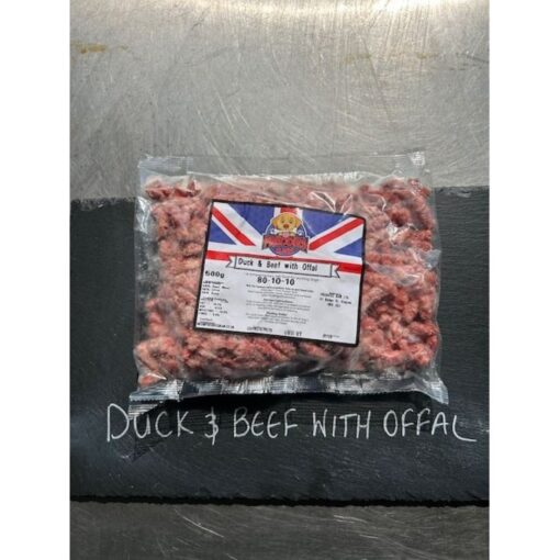 Freddie's Raw - Duck, Beef & Offal - 500g