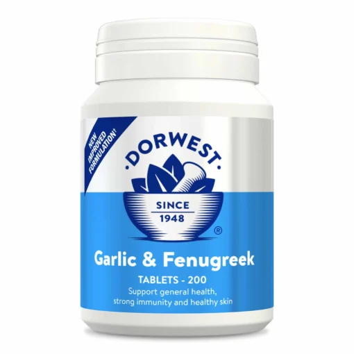 Dorwest - Garlic & Fenugreek - 200 Tablets