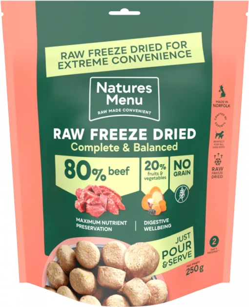 Natures Menu - Freeze Dried - Beef - 250g