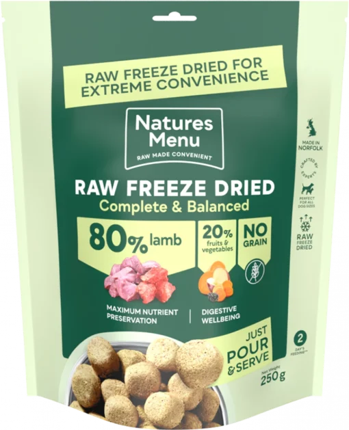 Natures Menu - Freeze Dried - Lamb - 250g