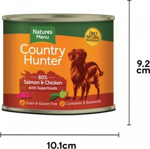 Natures Menu - Salmon & Chicken - 600g Can