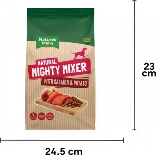 Natures Menu Mighty Mixer - Salmon & Potato - 2kg