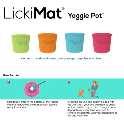 Lickimat - Yoggie Pot