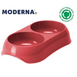 Moderna Gusto Twin Bowl Spicy Coral - 200ml
