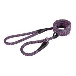 Ancol Slip Lead - Red/Blue - 12mm x 1.5m