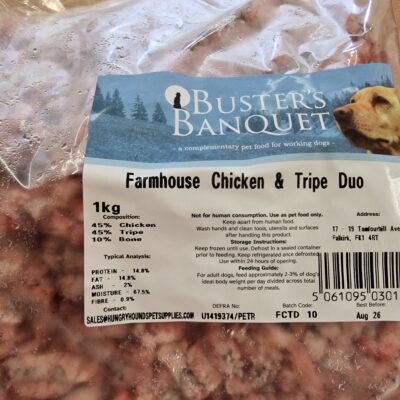 Buster's Banquet - Farmhouse Chicken & Tripe Duo - 1kg