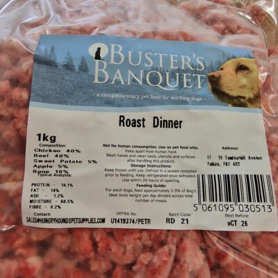 Buster's Banquet - Roast Dinner - 1kg