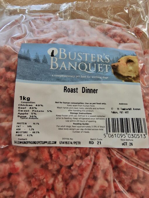 Buster's Banquet - Roast Dinner - 1kg
