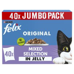 Felix Original - Mixed Selection in Jelly 85g x 40pk