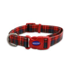 Ancol Collar Soho Tartan - 20-30cm