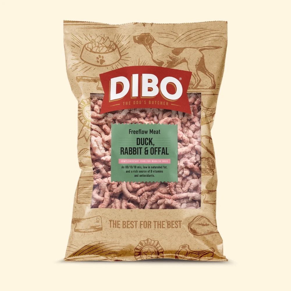 Dibo - Duck, Rabbit & Offal - 1kg