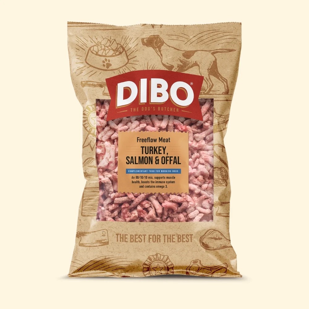 Dibo - Turkey, Salmon & Offal - 1kg