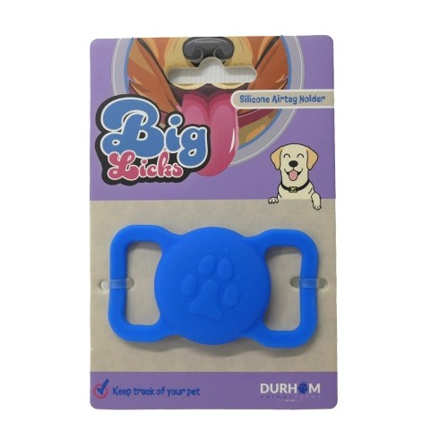 Silicone Airtag Holder - Blue