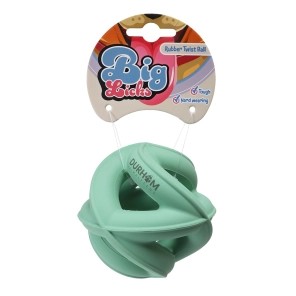 Rubber Twist Ball - Green