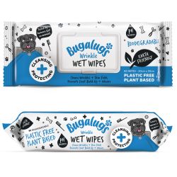 bugalugs Biodegradable Wrinkle Wipes - 80 pack