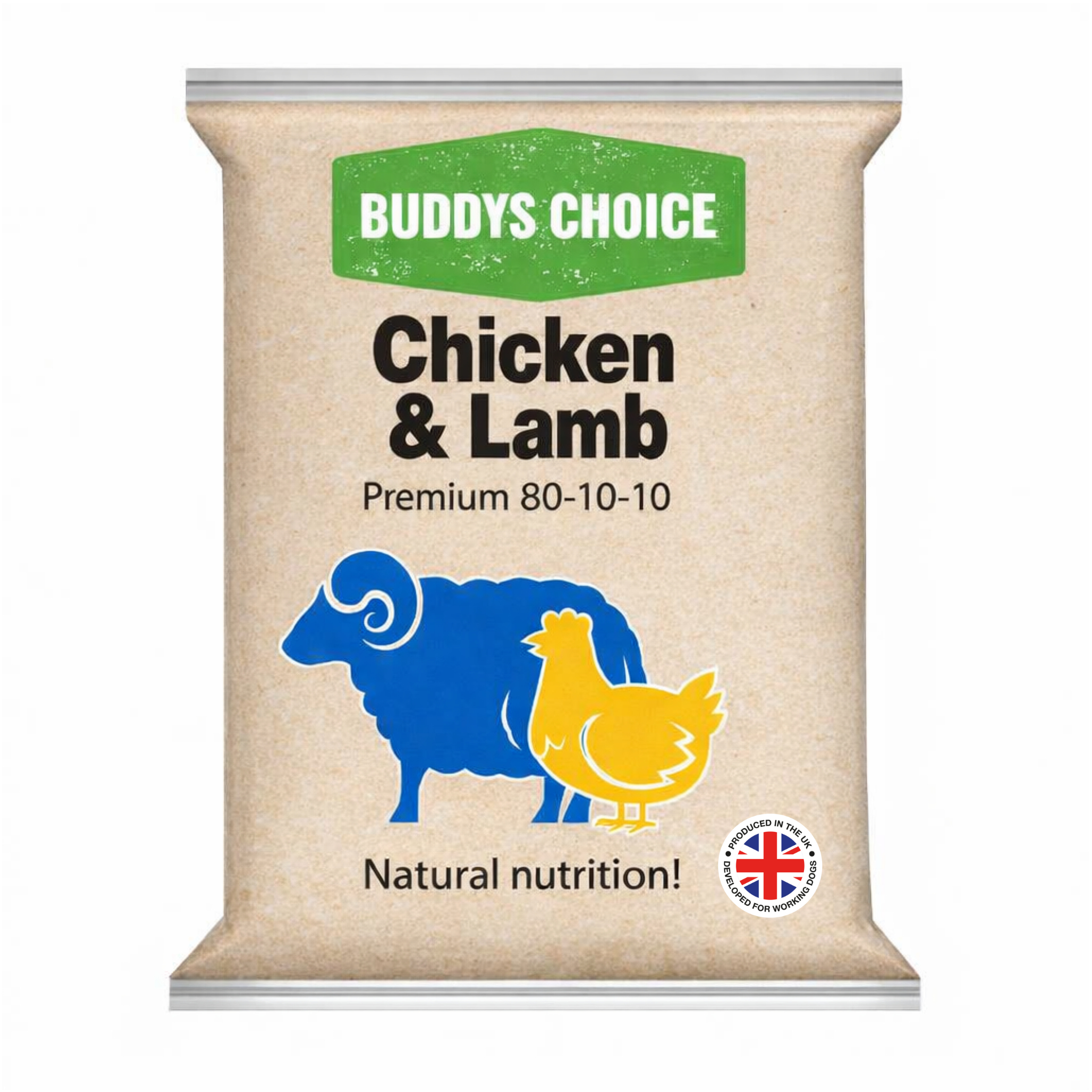 Buddys Choice - Chicken & Lamb - 454g