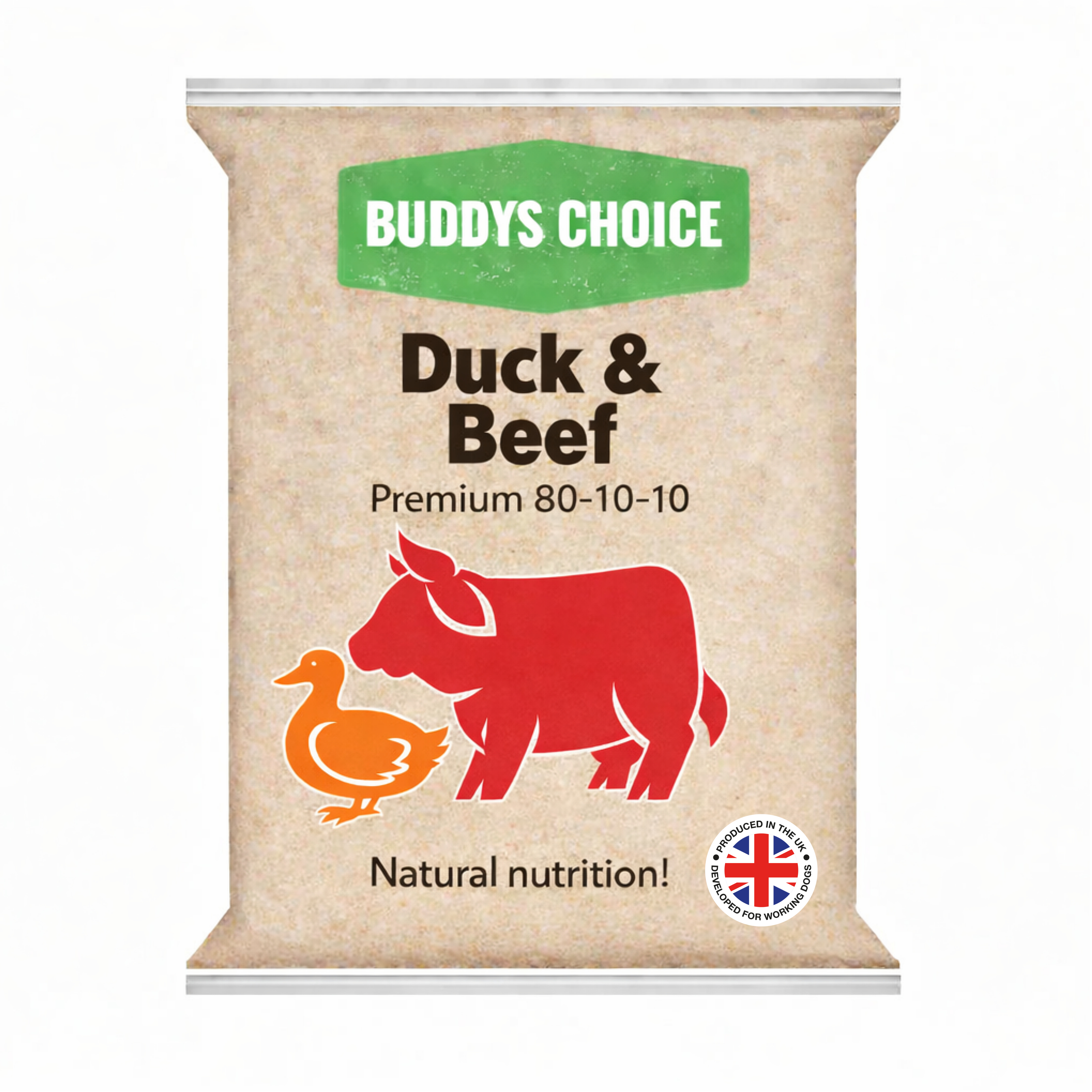 Buddy's Choice - Duck & Beef - 454g