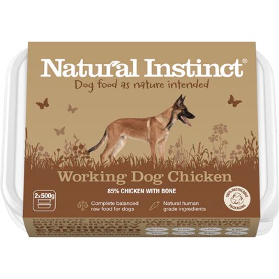 Natural Instinct - Working Dog Chicken - 1kg