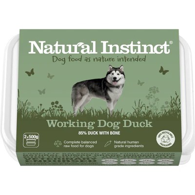 Natural Instinct - Working Dog Duck - 1kg