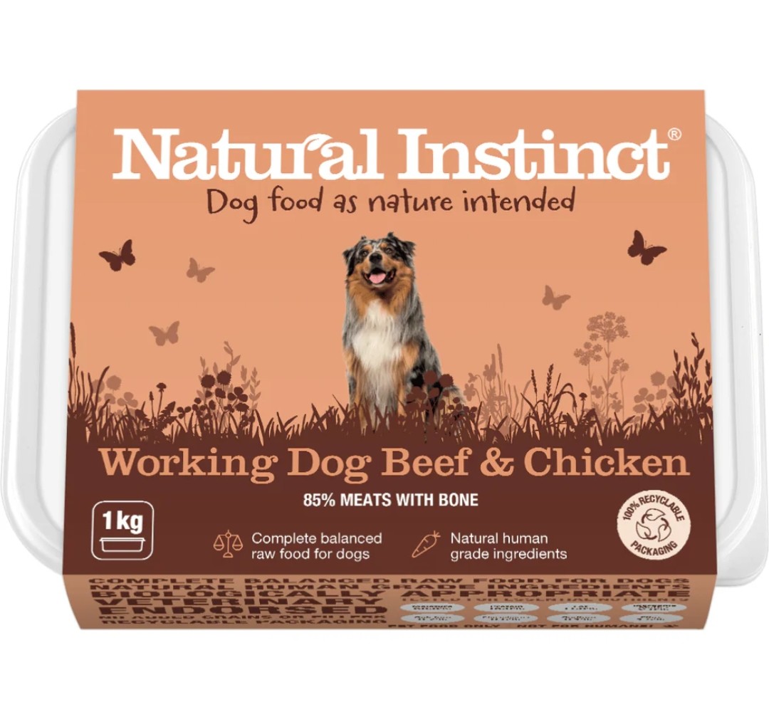 Natural Instinct - Working Dog Beef & Chicken - 1kg