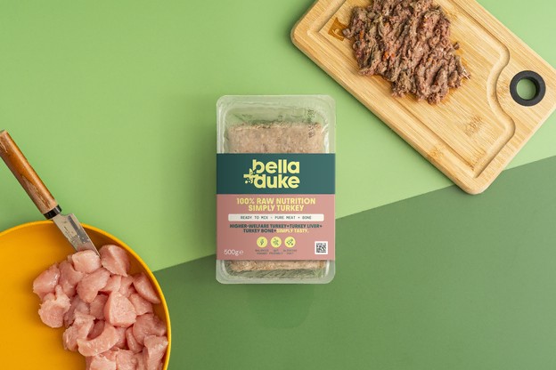 Bella & Duke - Pure Meat & Bone - Simply Turkey - 500g