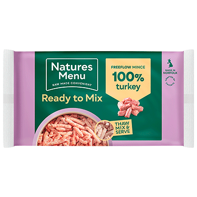 Natures Menu - Free Flow Turkey - 2kg