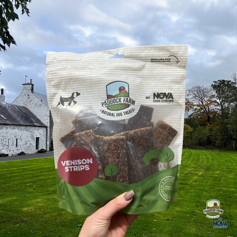 100% Venison Strips - 500g