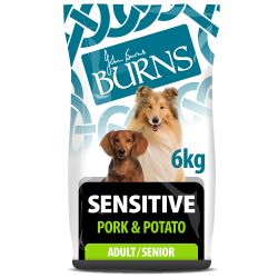Burns Adult/Senior Dog Sensitive Pork and Potato - 6kg
