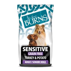 Burns Adult/Senior Dogs Sensitive Grain Free Turkey & Potato - 6kg