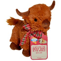 Christmas Good Boy Highland Cow - Small