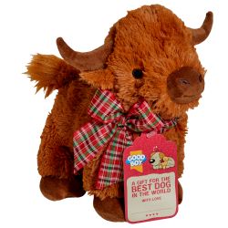 Christmas Good Boy Highland Cow - Large