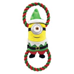 Christmas Minion Stuart Tug Stuffed Toy - 11"