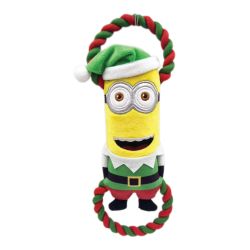 Happy Pet Christmas Minion Kevin Tug Toy - 11"