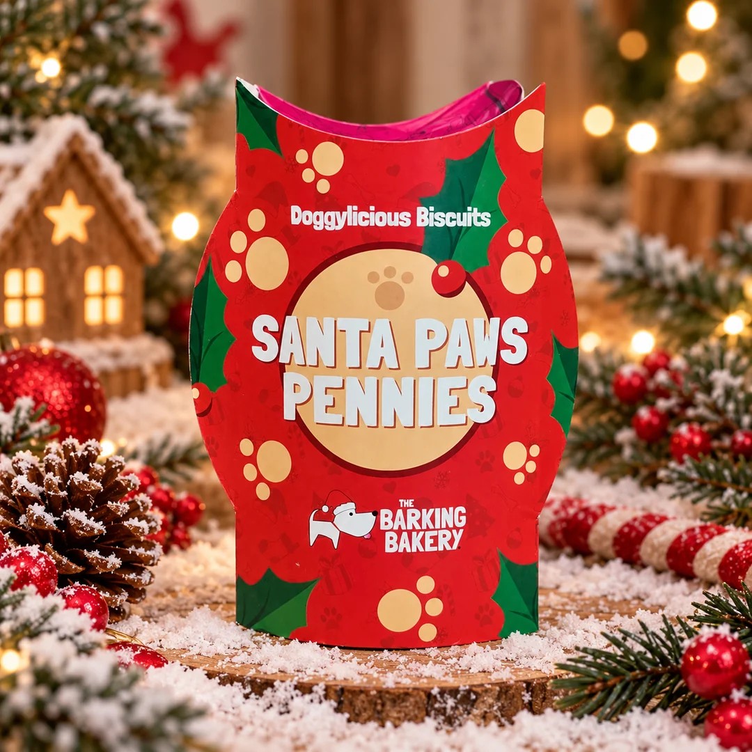 Barking Bakery - Santa Paws Pennies - 100g